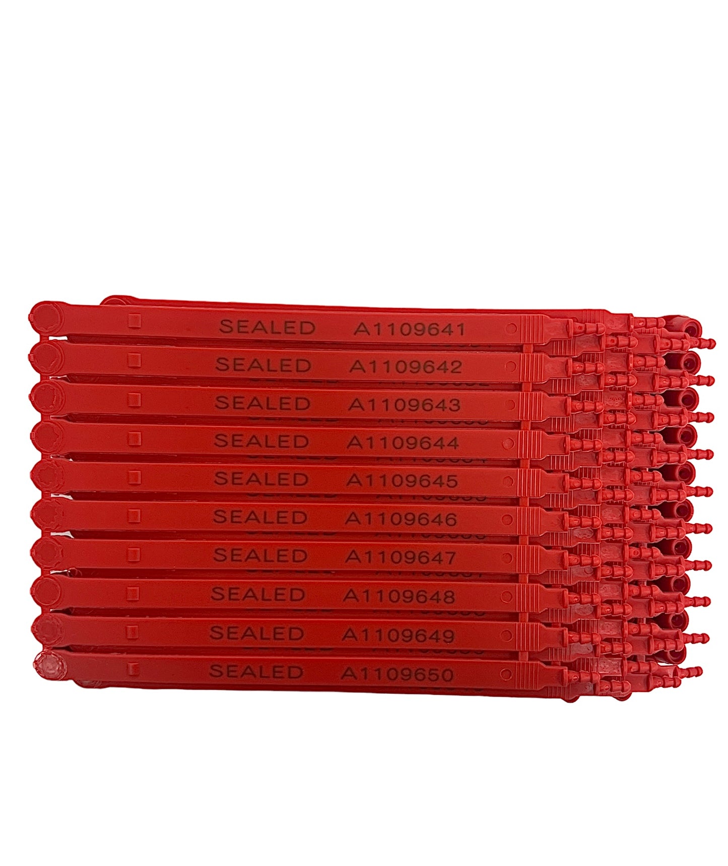 Red Plastic Seals