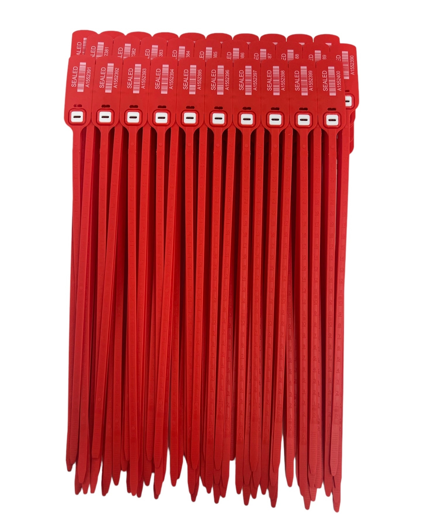 Red Plastic Seals