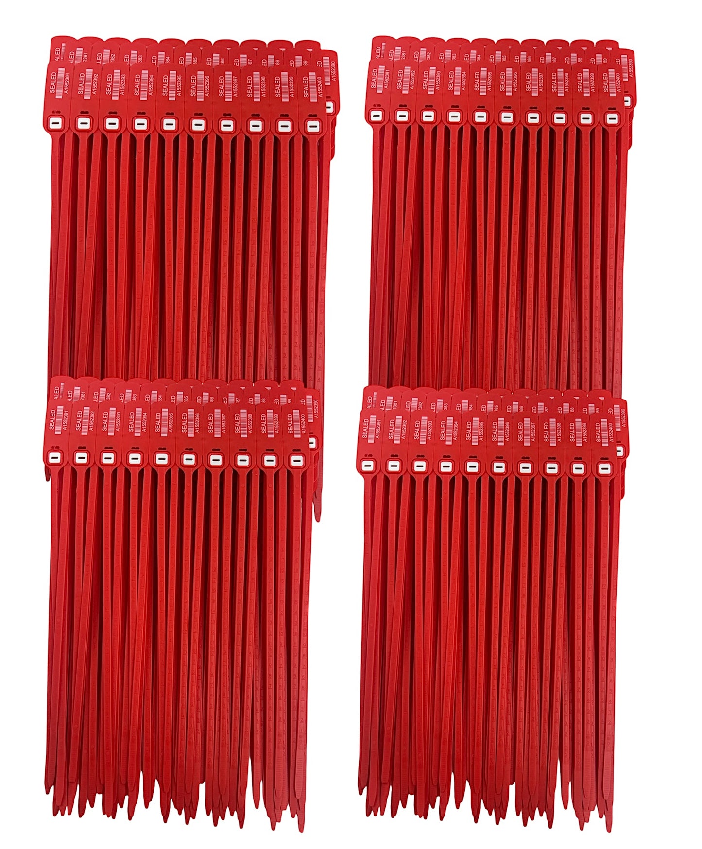 Red Plastic Seals