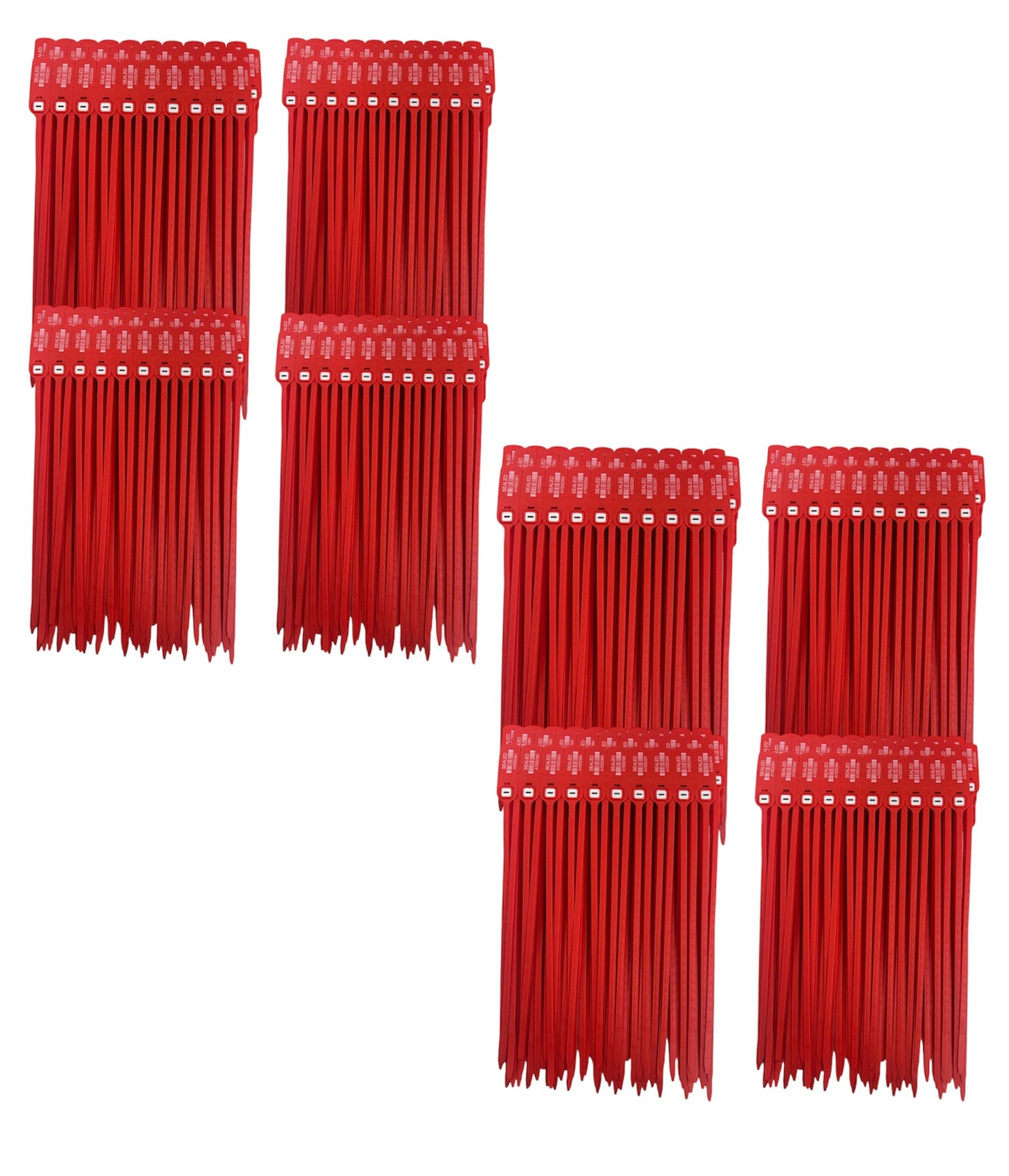 Red Plastic Seals