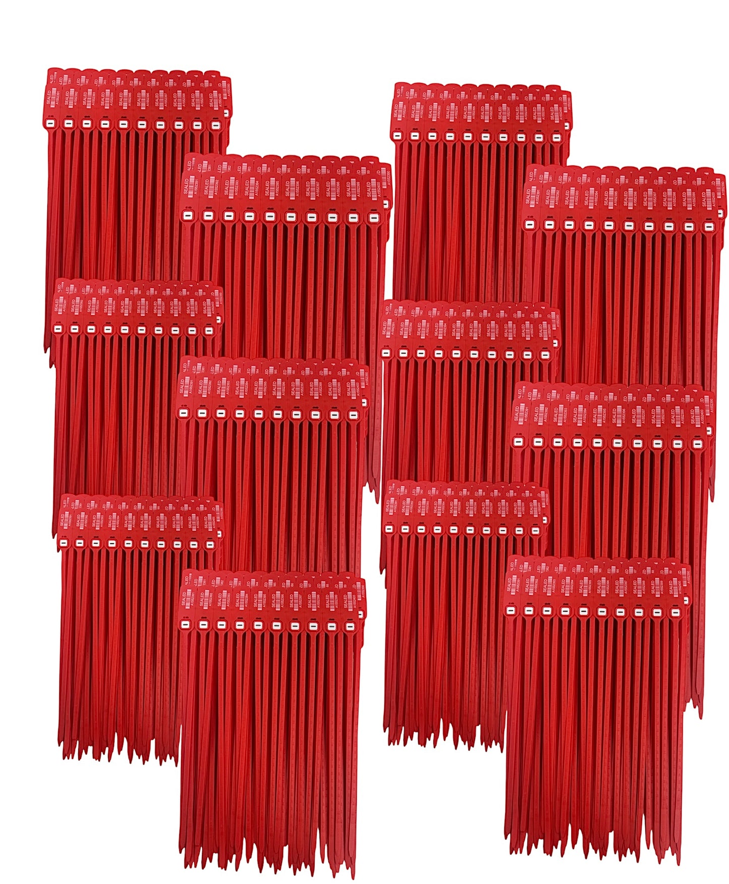 Red Plastic Seals